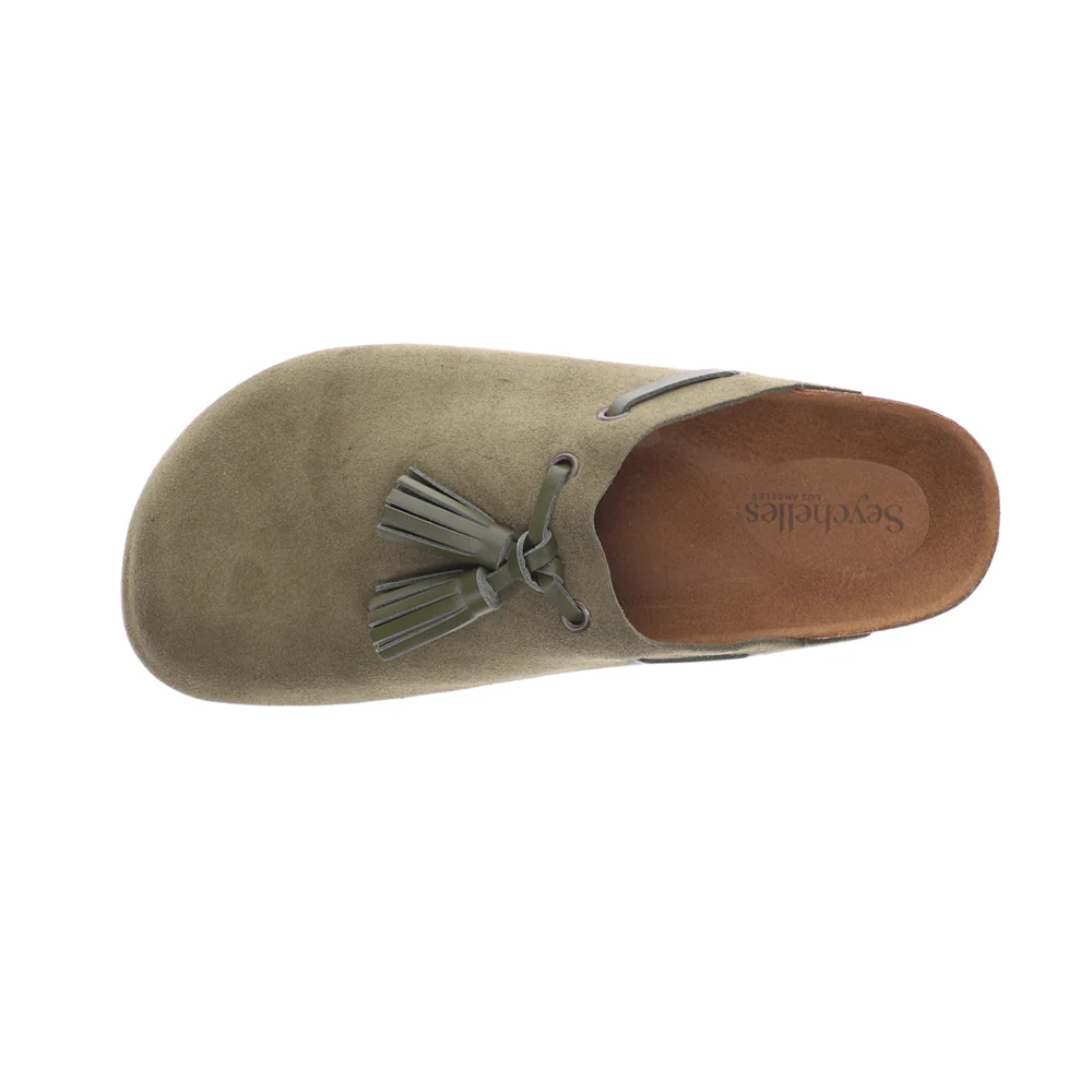 Windswept Tassle Footbed Clogs - Image 4