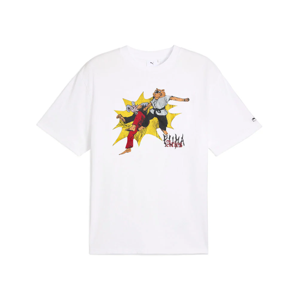 X Aries Graphic Crew Neck Short Sleeve T-Shirt