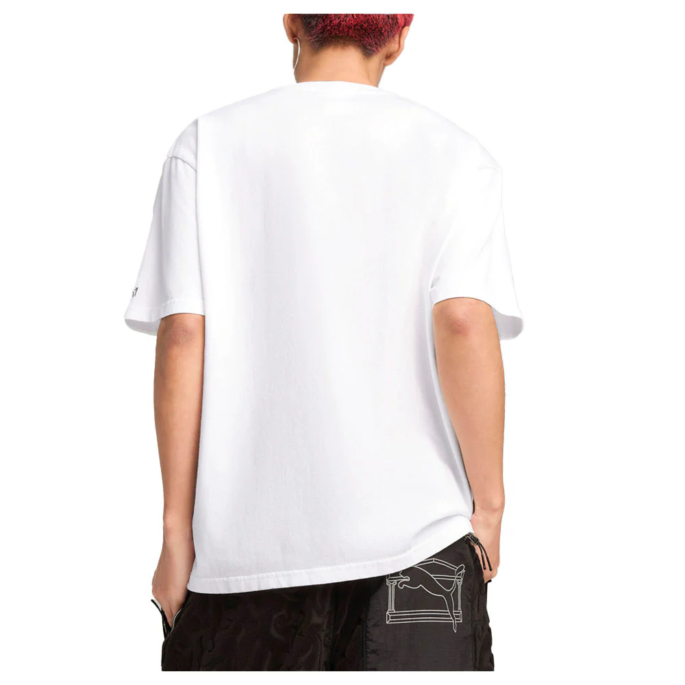 X Aries Graphic Crew Neck Short Sleeve T-Shirt - Image 4