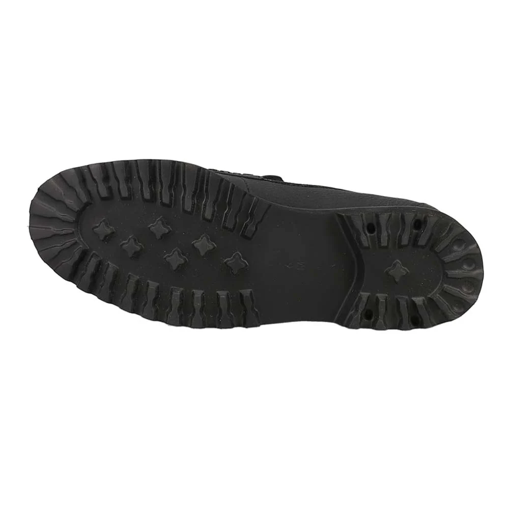 Zayna Slip On Lug Sole Loafers - Image 5